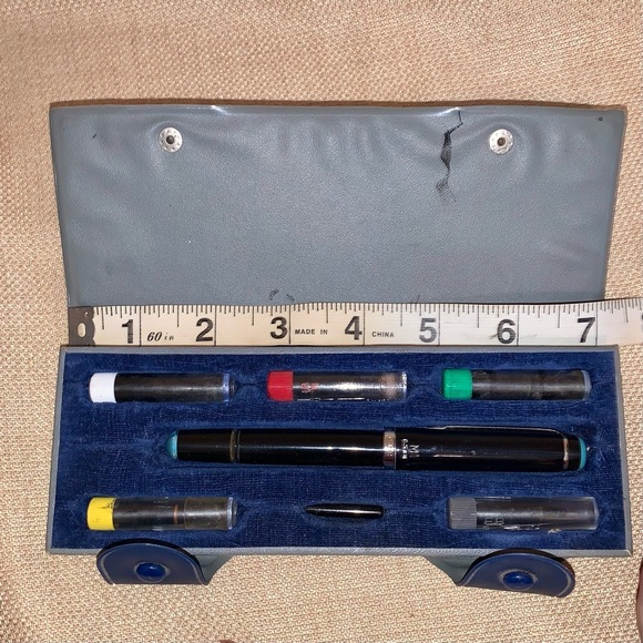 Vintage DRAFTECH India Ink Fountain Pen Kit - Picture 2 of 13